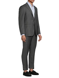 Kei Lined Solid Wool Suit