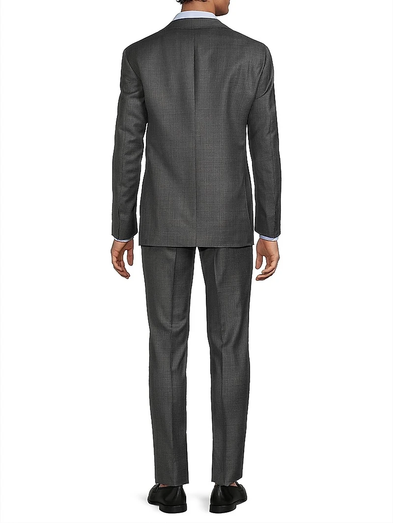 Kei Lined Solid Wool Suit