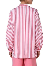 Striped Cotton Blouse