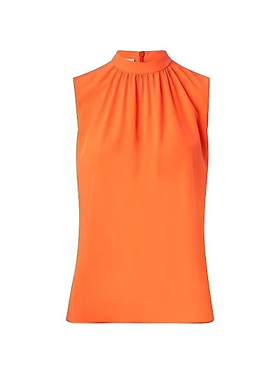 Silk Sleeveless Blouse
