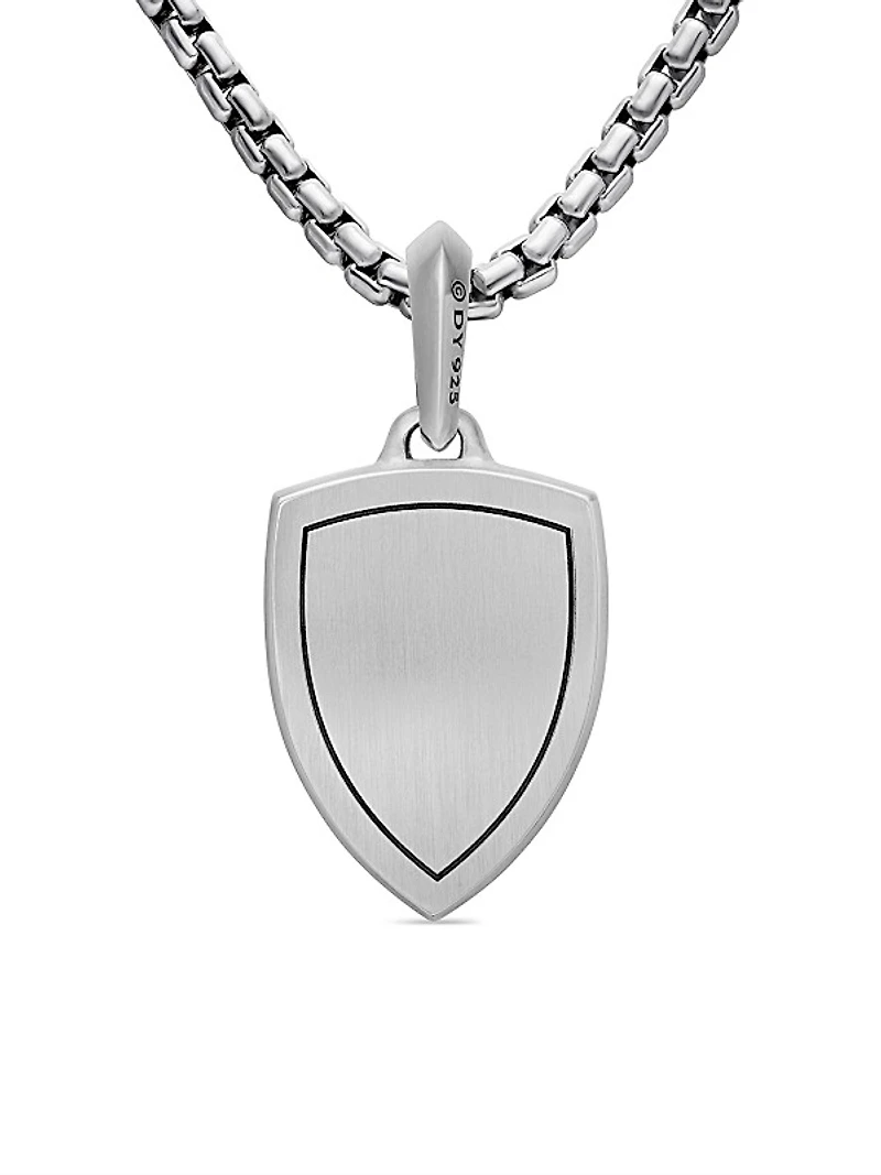 St. Michael Amulet in Sterling Silver