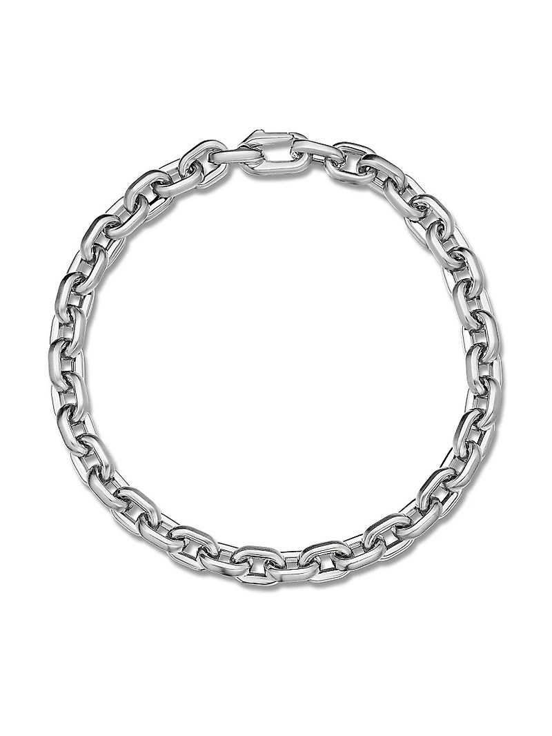 Streamline Link Bracelet Sterling Silver, 6.5mm