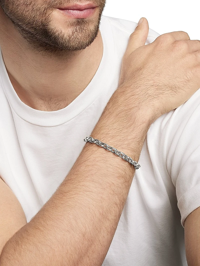 Streamline Link Bracelet Sterling Silver, 6.5mm