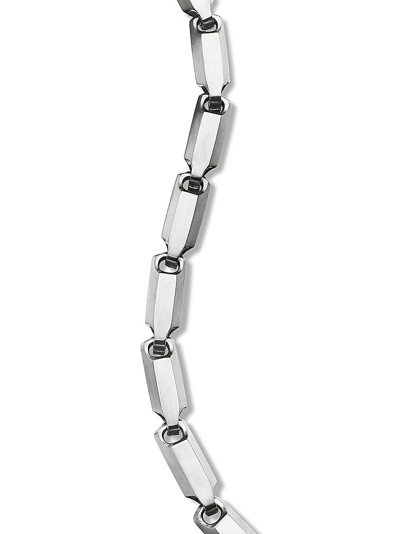 Streamline Link Bracelet in Sterling Silver, 6mm