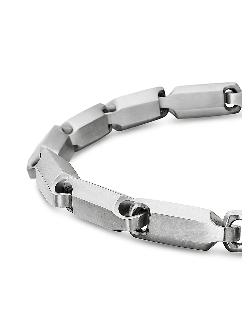 Streamline Link Bracelet in Sterling Silver, 6mm