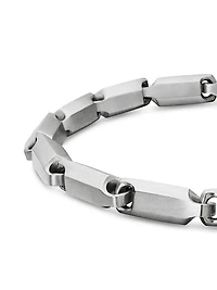 Streamline Link Bracelet in Sterling Silver, 6mm