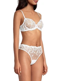 Sanika Sheer Underwire Balconette Bra