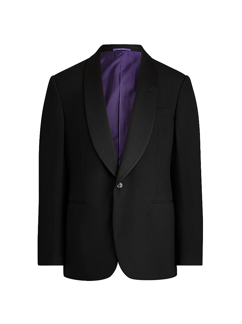 Gregory Barathea Wool Shawl-Lapel Tuxedo
