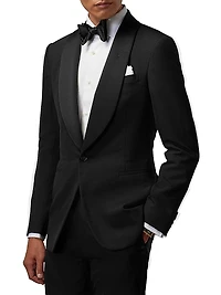 Gregory Barathea Wool Shawl-Lapel Tuxedo