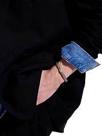 Two-Tone Reversible Chain Bracelet