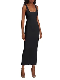Modern Scuba Tank Maxi Dress