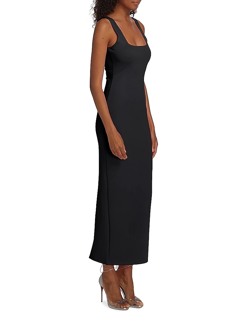Modern Scuba Tank Maxi Dress