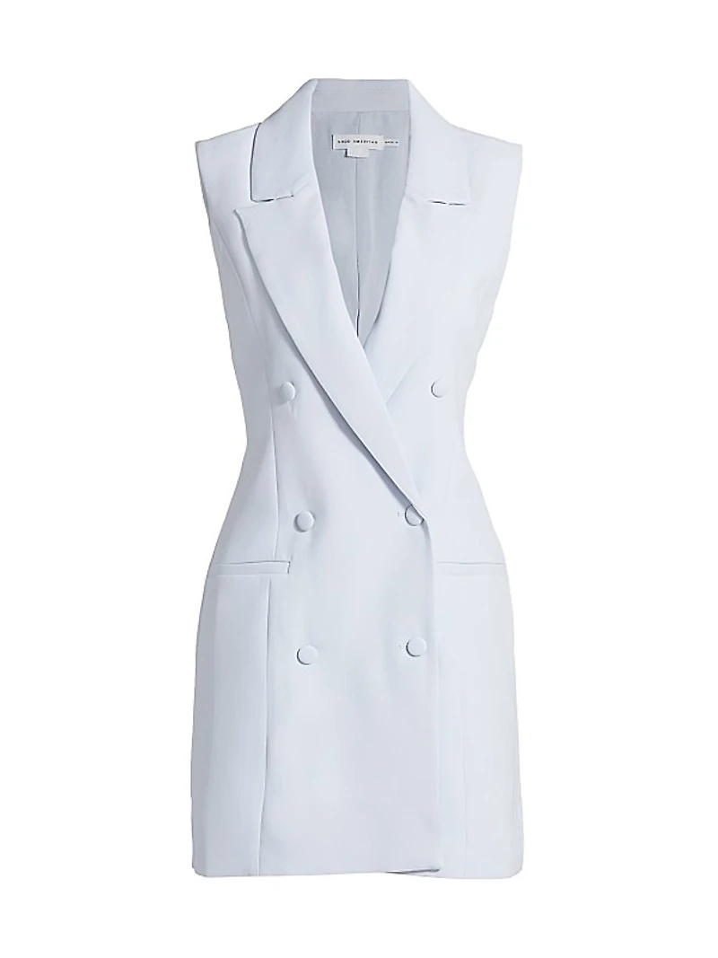 Luxe Suiting Blazer Minidress