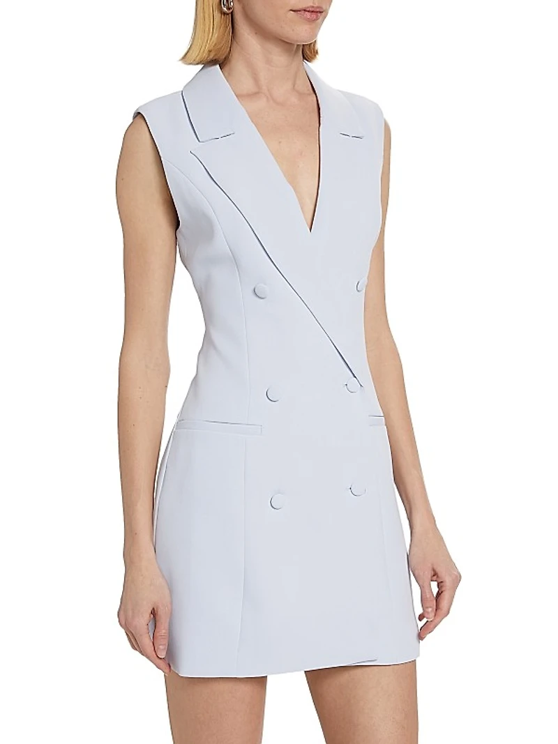 Luxe Suiting Blazer Minidress