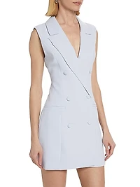 Luxe Suiting Blazer Minidress