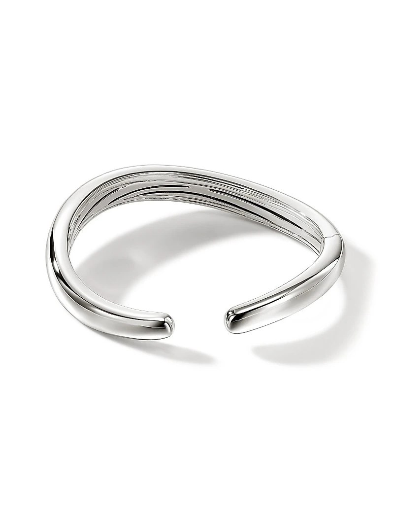 Surf Sterling Silver Cuff