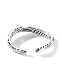 Surf Sterling Silver Cuff