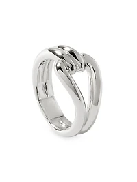 Surf Sterling Silver Ring