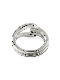 Surf Sterling Silver Ring