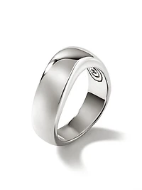 Surf Sterling Silver Ring