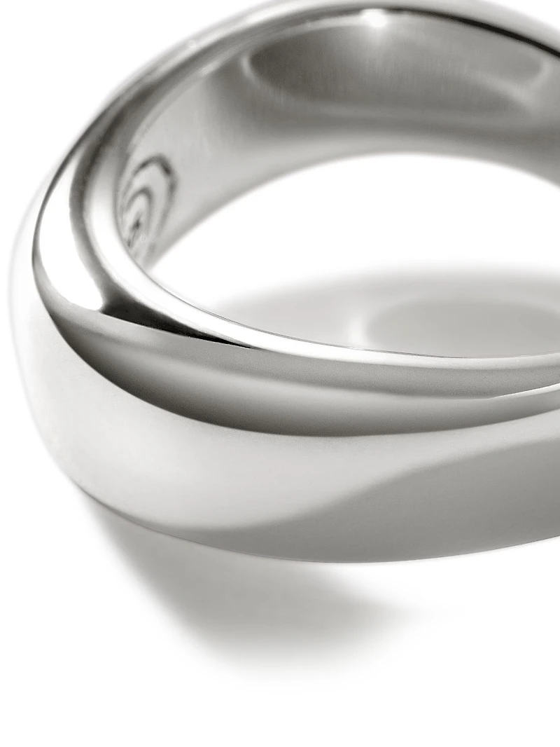 Surf Sterling Silver Ring