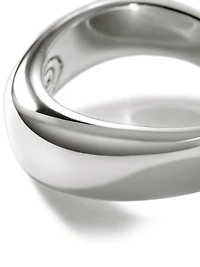 Surf Sterling Silver Ring