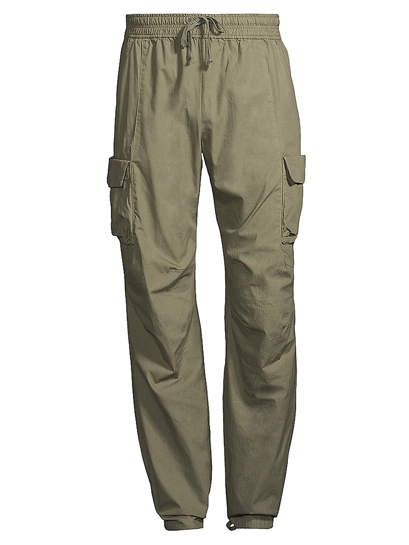 Drawstring Cargo Pants