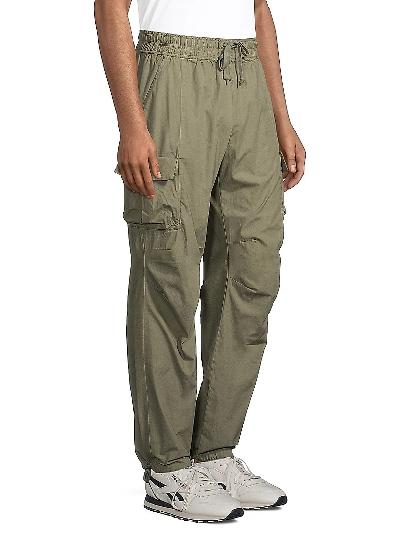 Drawstring Cargo Pants