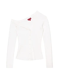 Craftsman Asymmetric Sweater