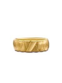 Cairo Wrap Band Ring in 18K Yellow Gold, 8mm