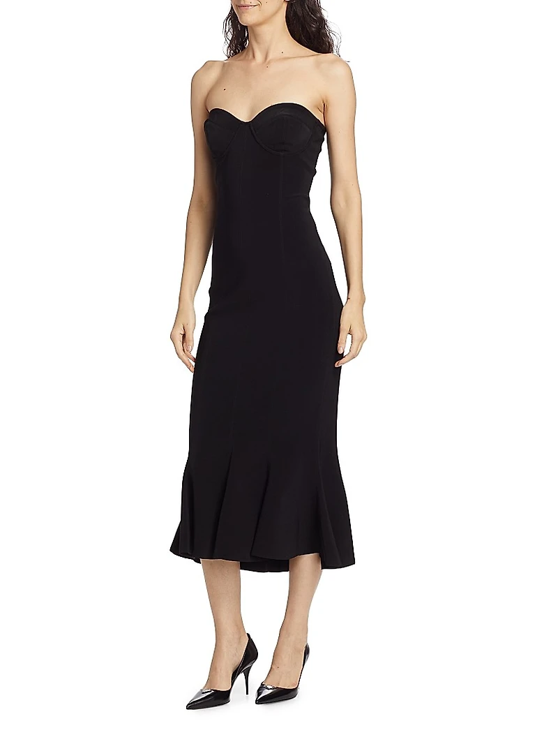 Strapless Corset Dress
