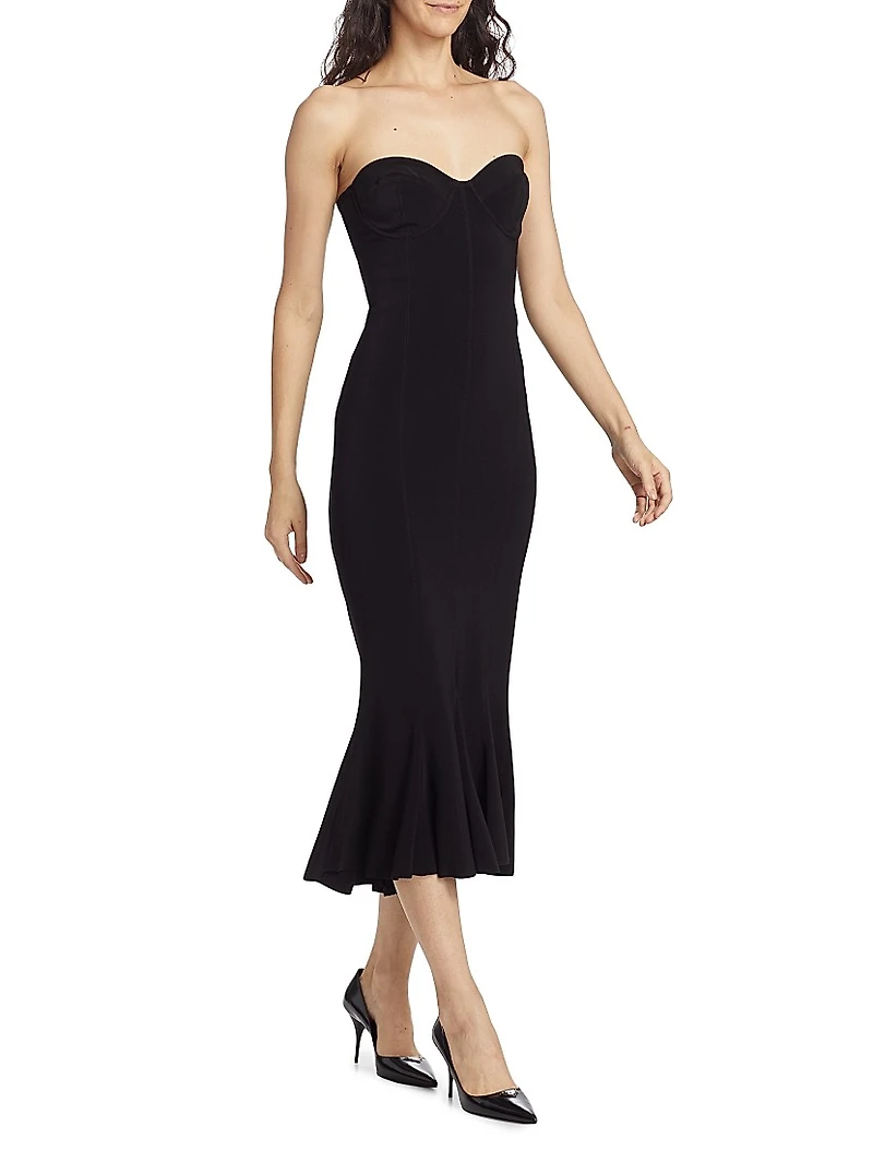 Strapless Corset Dress