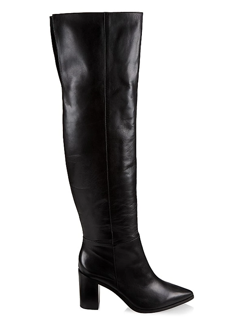Mikki Leather Over-the-Knee Boots
