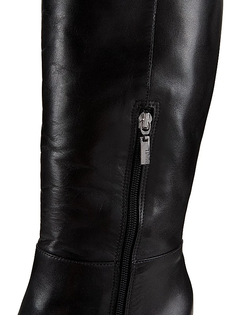 Mikki Leather Over-the-Knee Boots