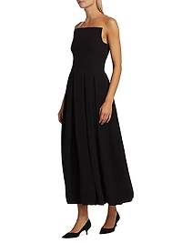 Malene Strapless Midi-Dress