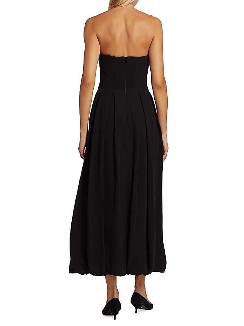 Malene Strapless Midi-Dress