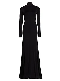 Sacha Long-Sleeve Gown