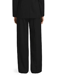 Leopard Wool Jacquard Trousers