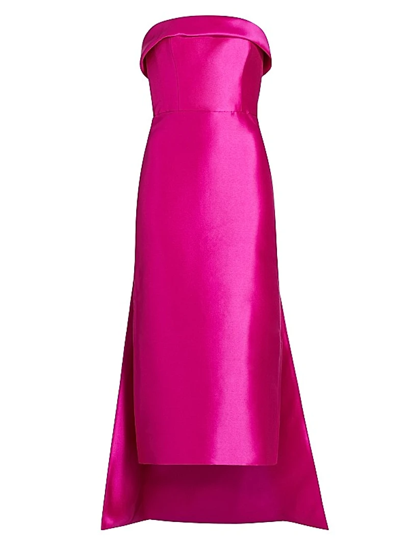 Mikado Tea-Length Dress