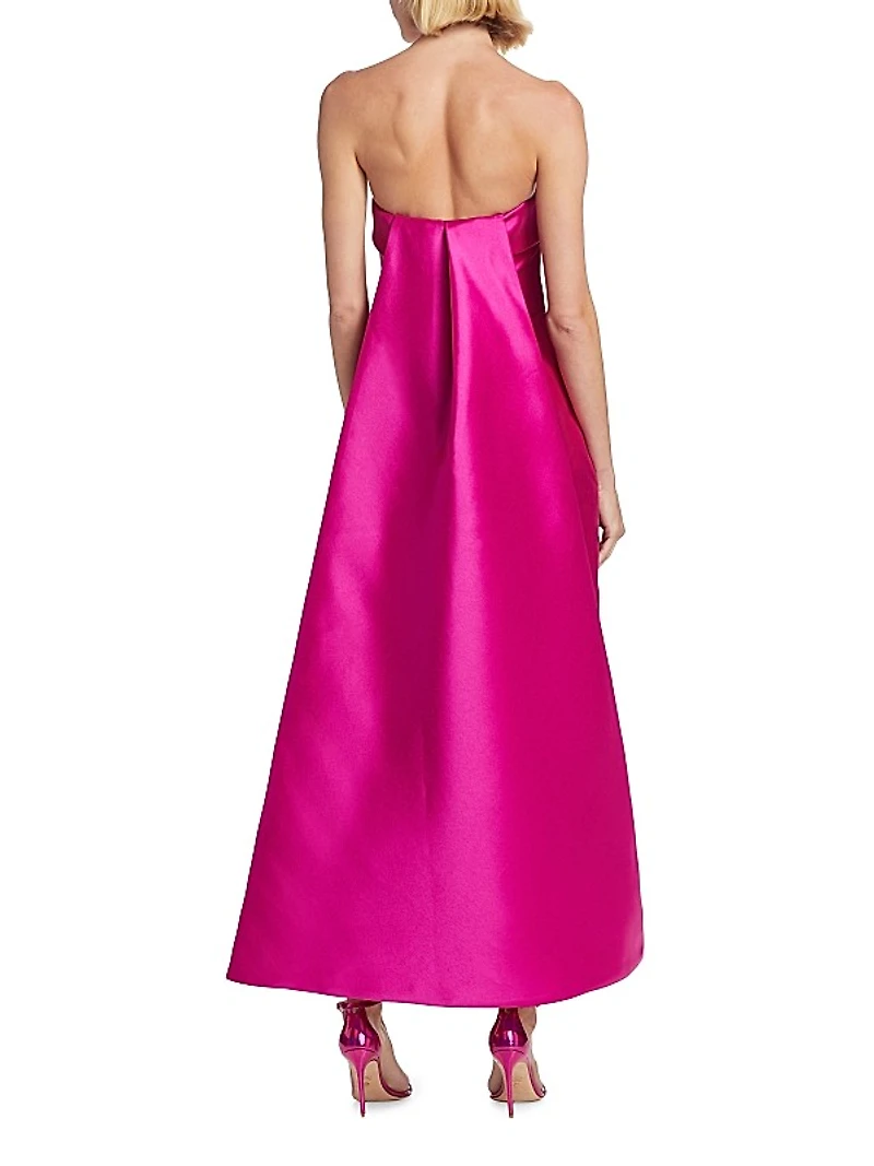 Mikado Tea-Length Dress