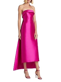 Mikado Tea-Length Dress