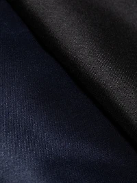 Mikado Satin Strapless Tea-Length Dress