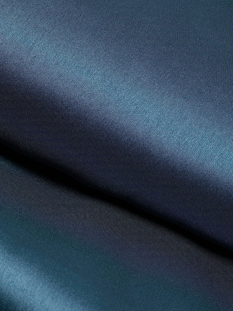 Mikado Square-Neck A-Line Gown