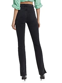 Valentina High-Rise Straight-Leg Jeans