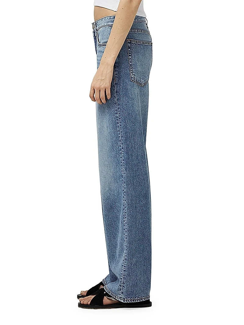 Featherweight Logan Wide-Leg Jeans