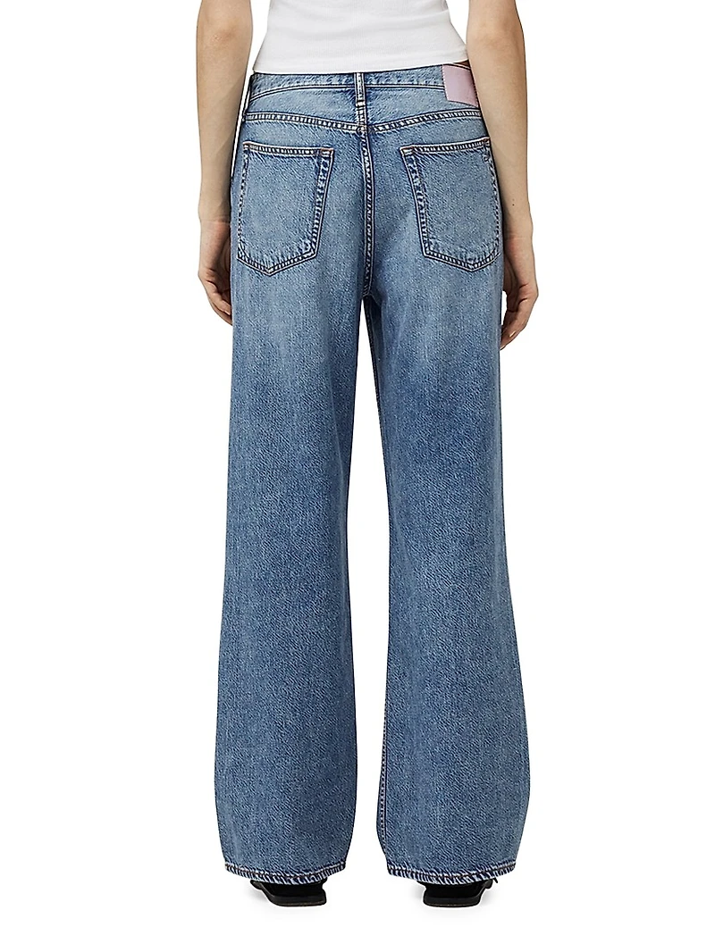 Featherweight Logan Wide-Leg Jeans
