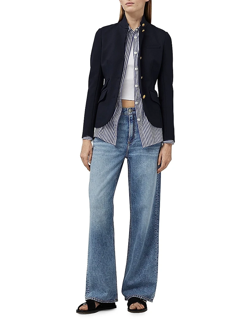Featherweight Logan Wide-Leg Jeans