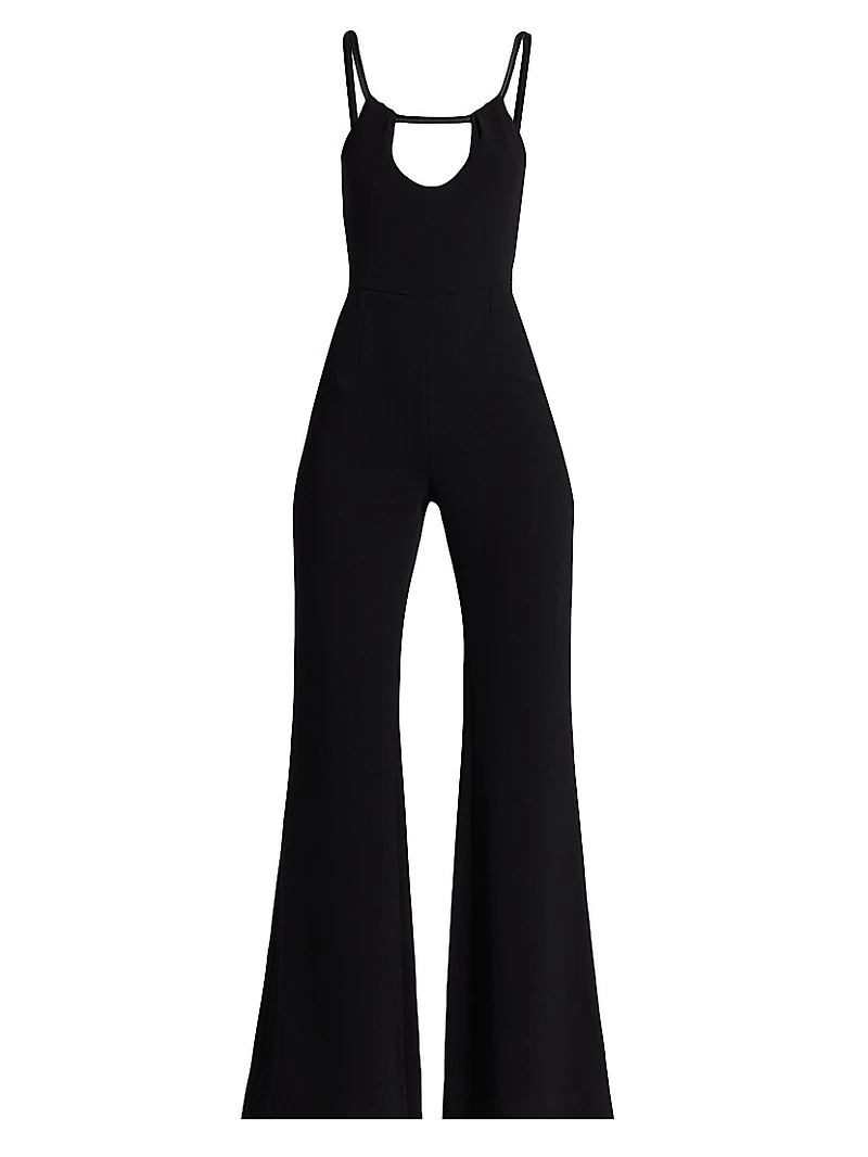 Frankie Keyhole Flare Jumpsuit
