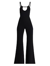 Frankie Keyhole Flare Jumpsuit