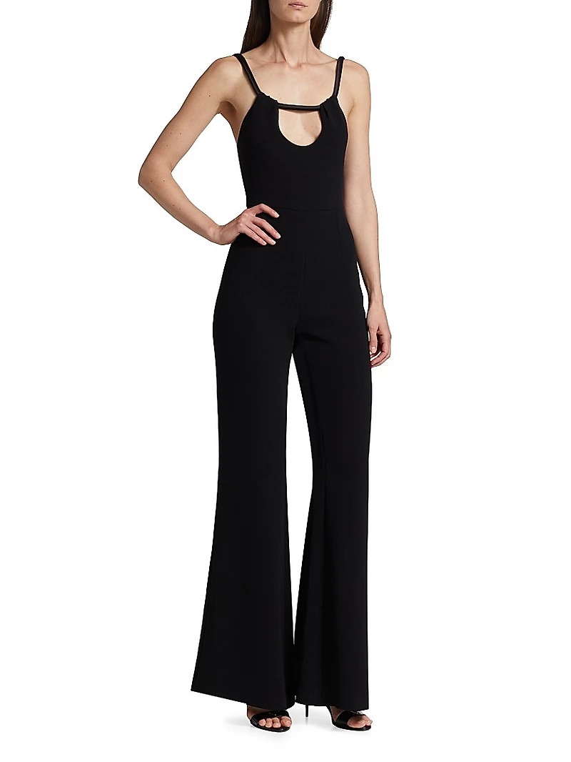 Frankie Keyhole Flare Jumpsuit
